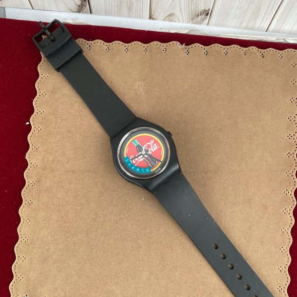 Vintage Very Cool Rotating Always Coca Cola Watch - Picture 6 of 7